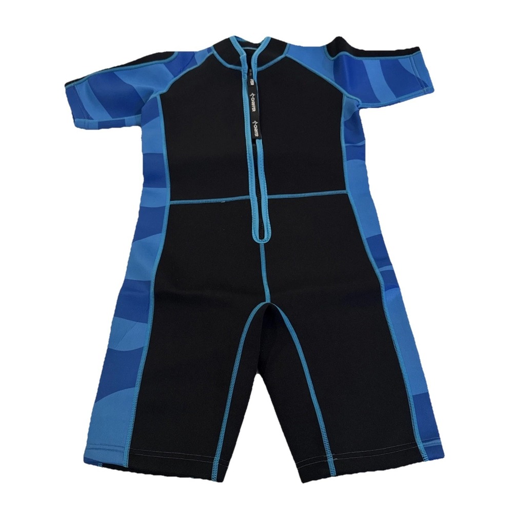 Chriffer Kids Wetsuit Shorty for Girls Boys Thermal Blue Size: XL‎